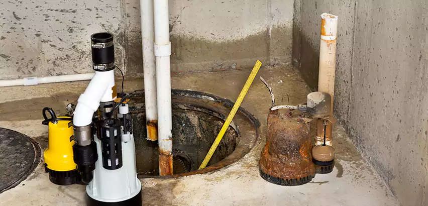 Installing Sump Pump in Finished Basement in Edmonds, WA